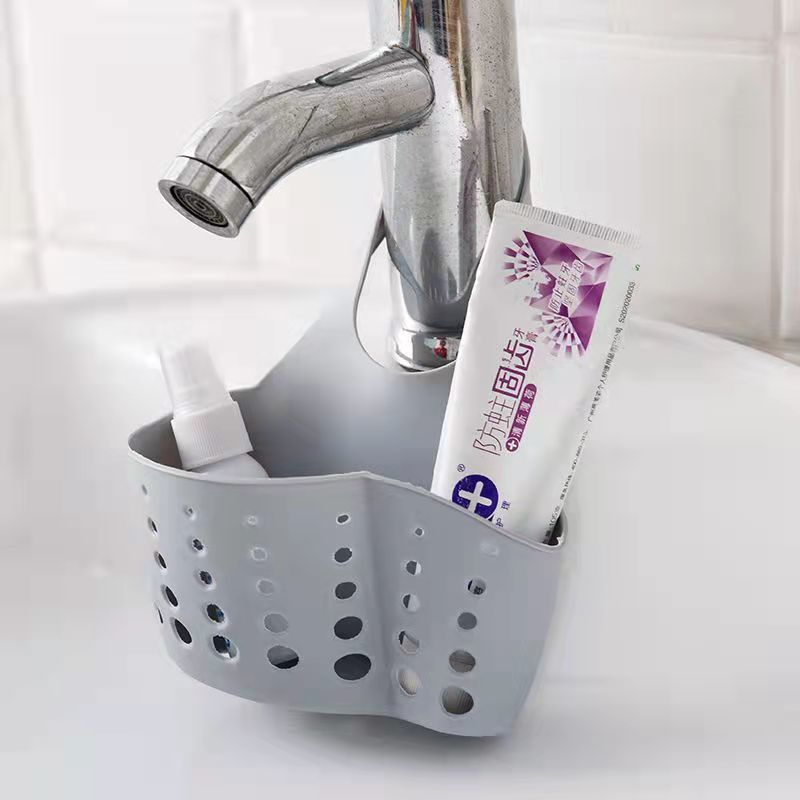 厨房水槽沥水篮塑料收纳挂篮小用品置物架收纳架