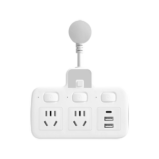 插座无线转换器夜灯usb独立开关插排多插位多功能一转多排插线板