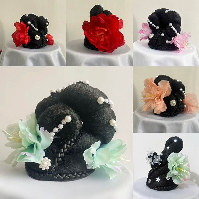 简单汉服古装中国舞蹈发饰达雅芃