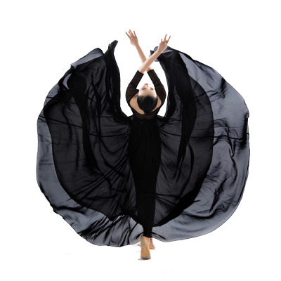 大摆半身沙滩超仙飘逸古典舞蹈裙