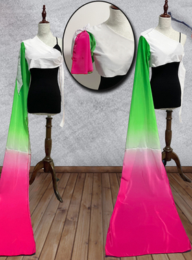 且吟春雨水袖舞蹈服且吟春语练功水袖古典舞蹈服装演出服练习水袖