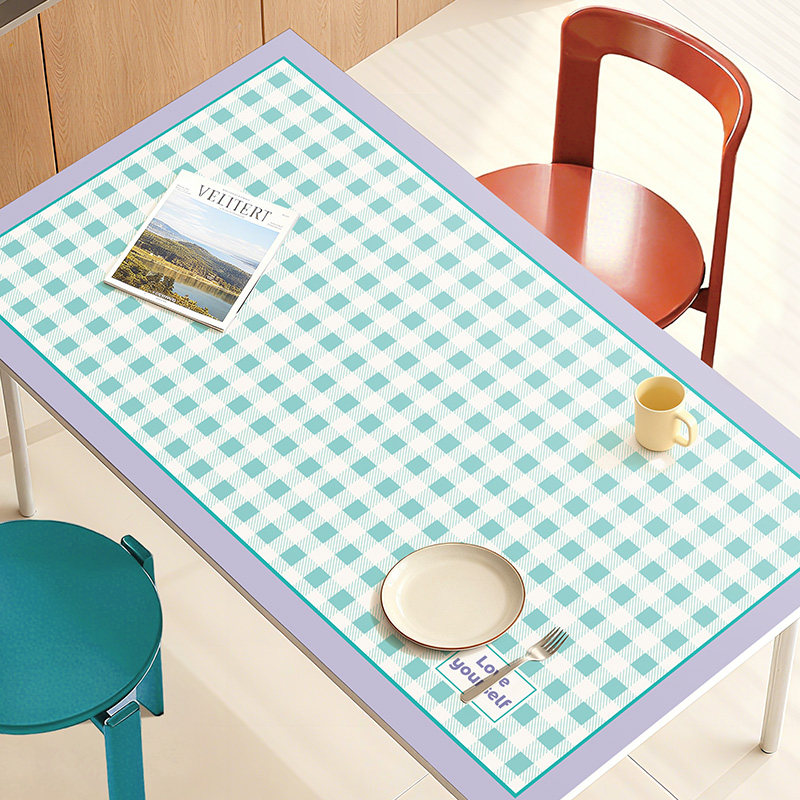 小清新餐桌垫防水易打理茶几保护垫子pvc防油隔热垫耐磨新款桌布,居家布艺,桌布,淘宝优惠券,粉丝福利购,淘宝优惠卷