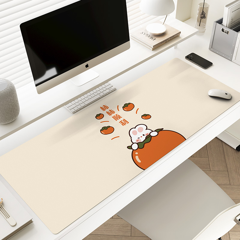超大号鼠标垫轻奢高级感办公桌垫笔记本电脑工位键盘垫家用书桌垫