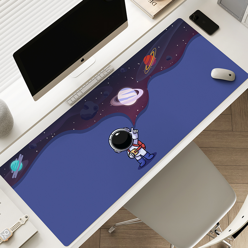 太空宇航员卡通鼠标垫防水防油