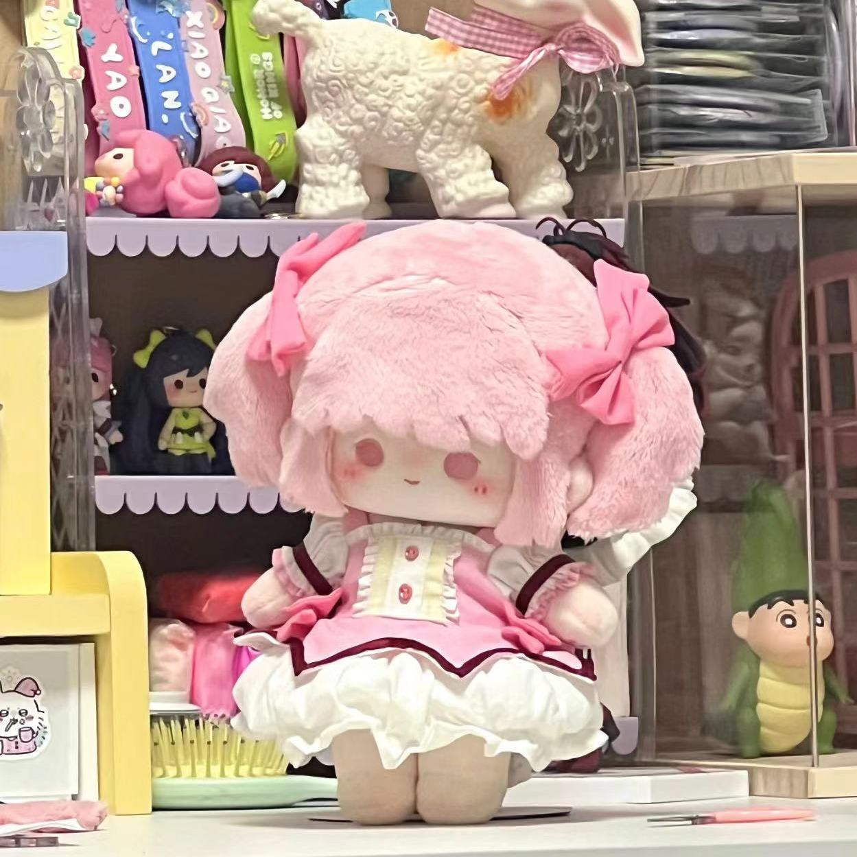 原创正品魔法少女小圆20cm棉花娃