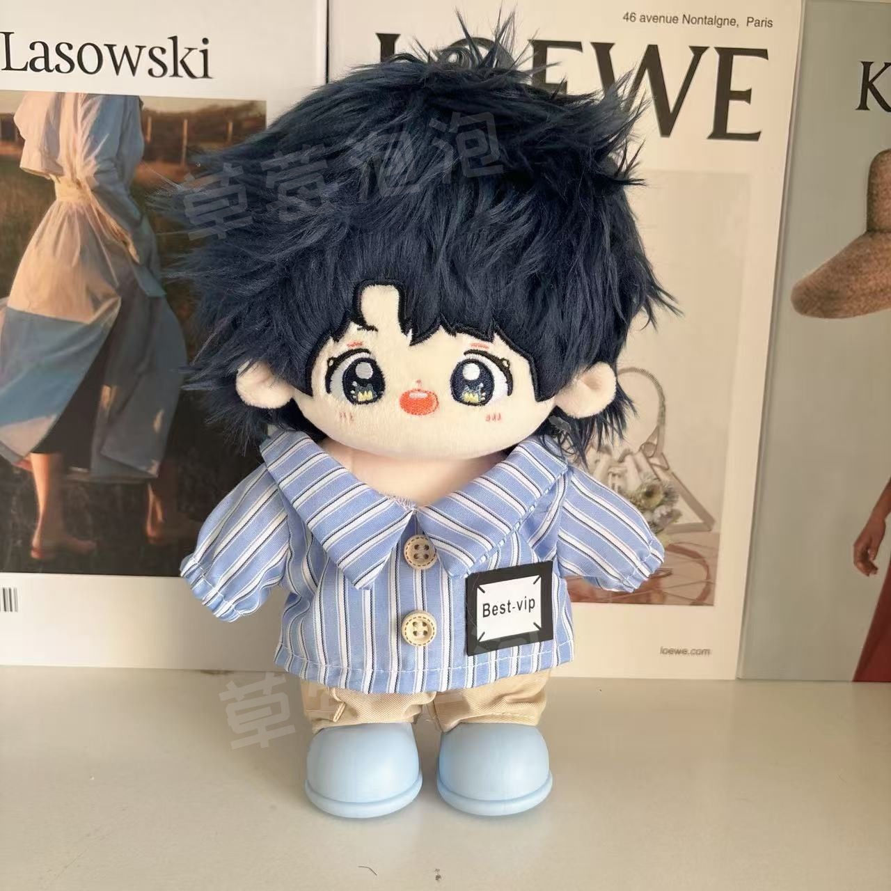 原创正版周深属性20cm棉花娃娃9.29演唱会毛绒可爱周边同人换装