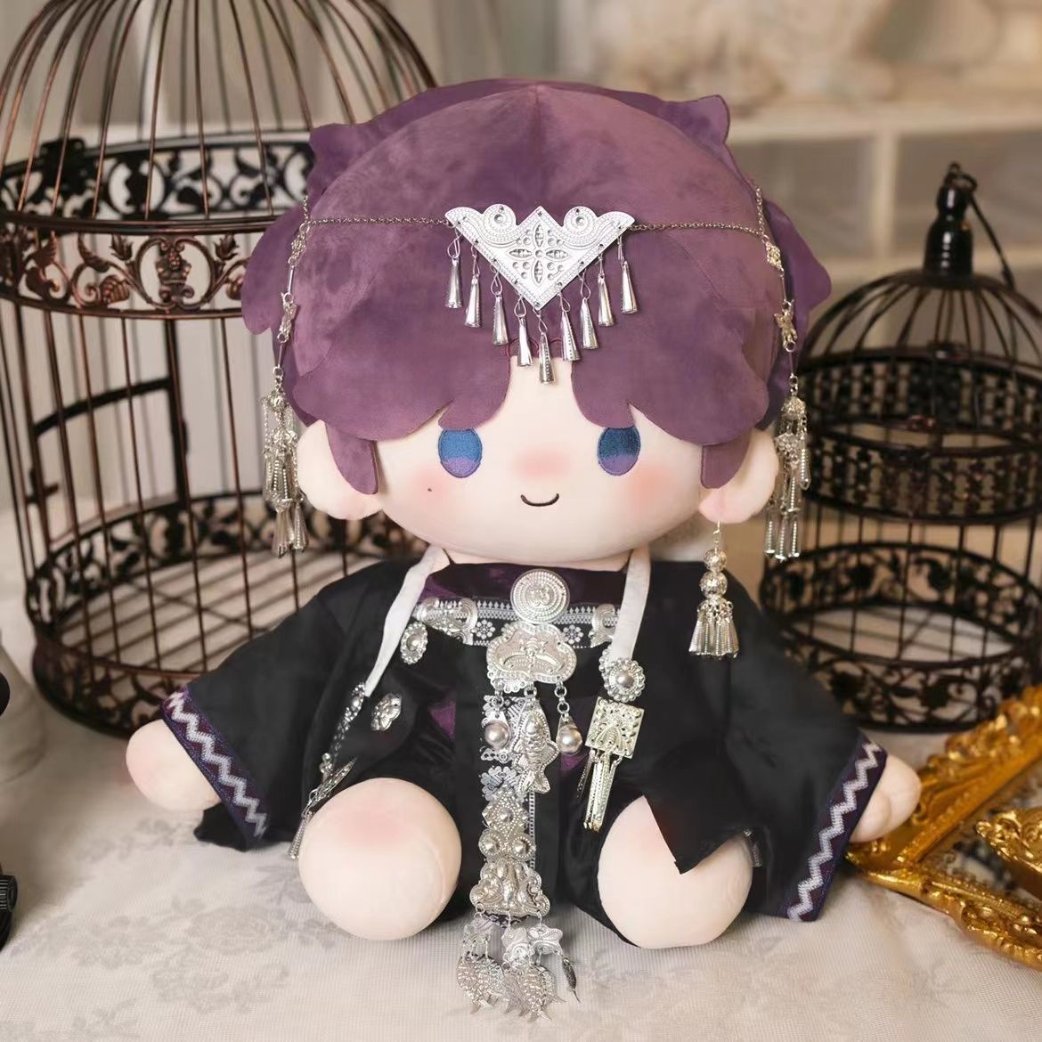 40cm坐姿棉花娃娃衣服一番賞體古