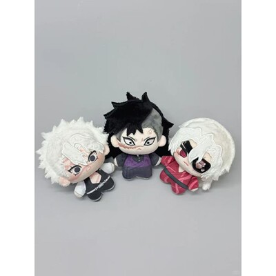 正版鬼灭之刃棉花娃娃10cm不死川实弥不死川玄弥音始天元玩偶公仔