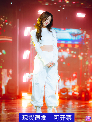 JAZZ新款街舞女团潮流套装演出服