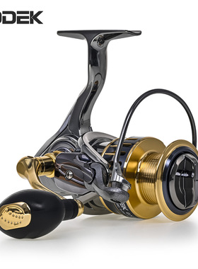 28150CODEK【GX海钓纺车式渔轮】金属摇臂线杯路亚鱼线轮渔具