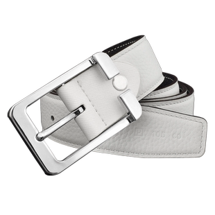 新款皮带男士真皮针扣正品休闲腰带男潮流橙色时尚百搭日字扣裤带