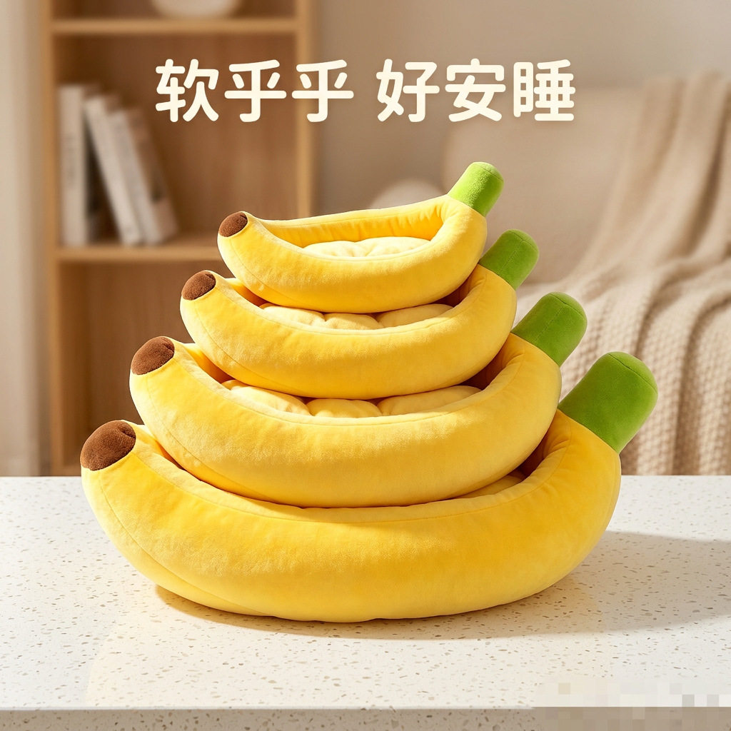 香蕉船冬季保暖特大号可拆洗四季