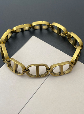 奥米迪奥欧美猪鼻子手链项链