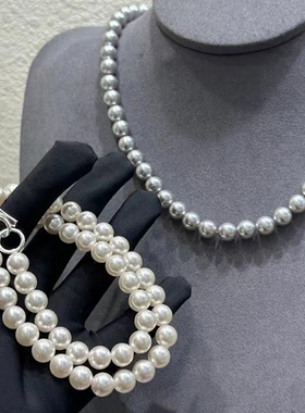 Aomidior/奥米迪奥纯银电镀贝珠