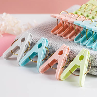 振兴牌无痕夹子晾衣夹晾衣架防风固定衣服袜子塑料小夹子晾晒衣夹