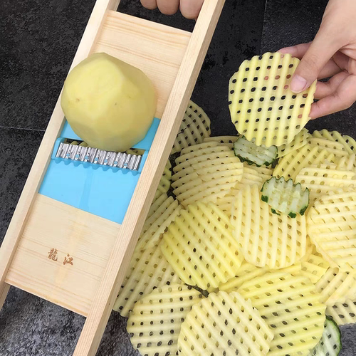 薯格切片器龙江波纹切花刀波浪刀