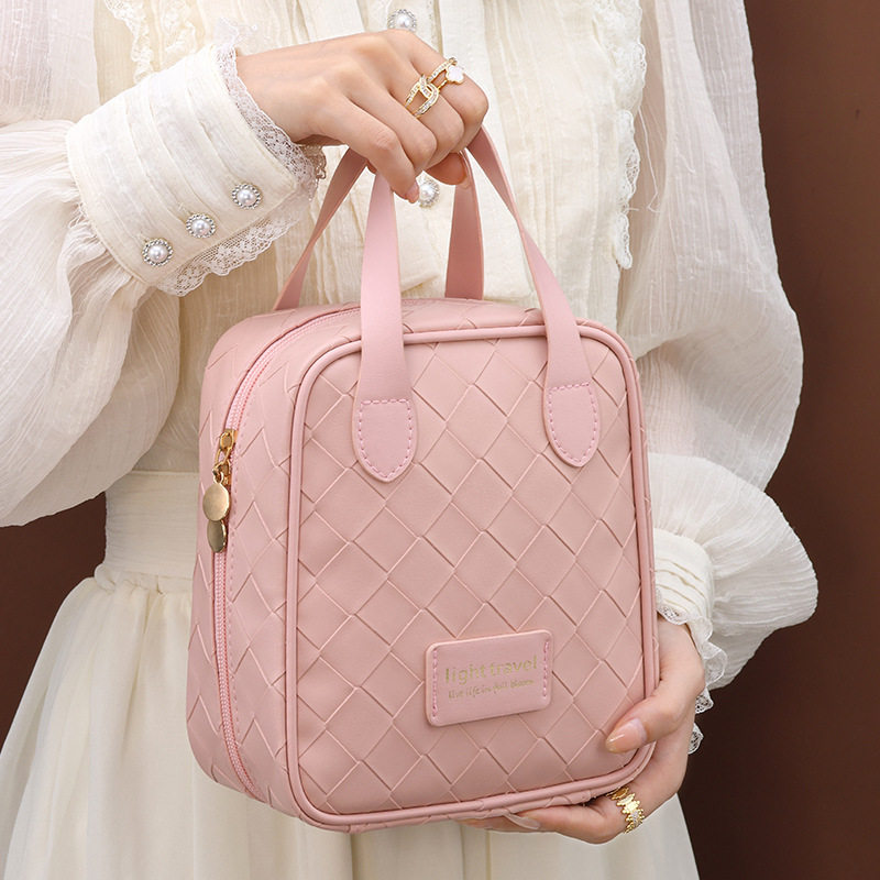 化妆包公主风竖款化妆刷包收纳包分区化妆品手提包好看的画妆化包,收纳整理,化妆包,淘宝优惠券,粉丝福利购,淘宝优惠卷