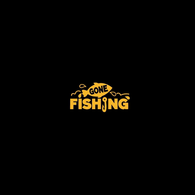 FISHING钓鱼贴纸图案钓鱼箱汽车身三角窗后玻璃电动车摩托车贴纸