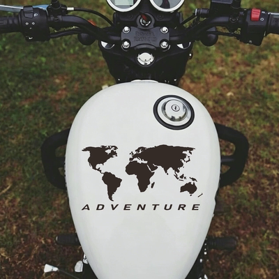 环游世界ADVENTURE贴纸房车越野车汽车身后玻璃旅行自驾游贴纸