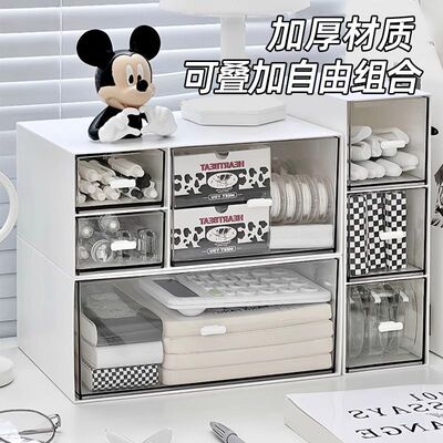 化妆品收纳盒护肤品桌面