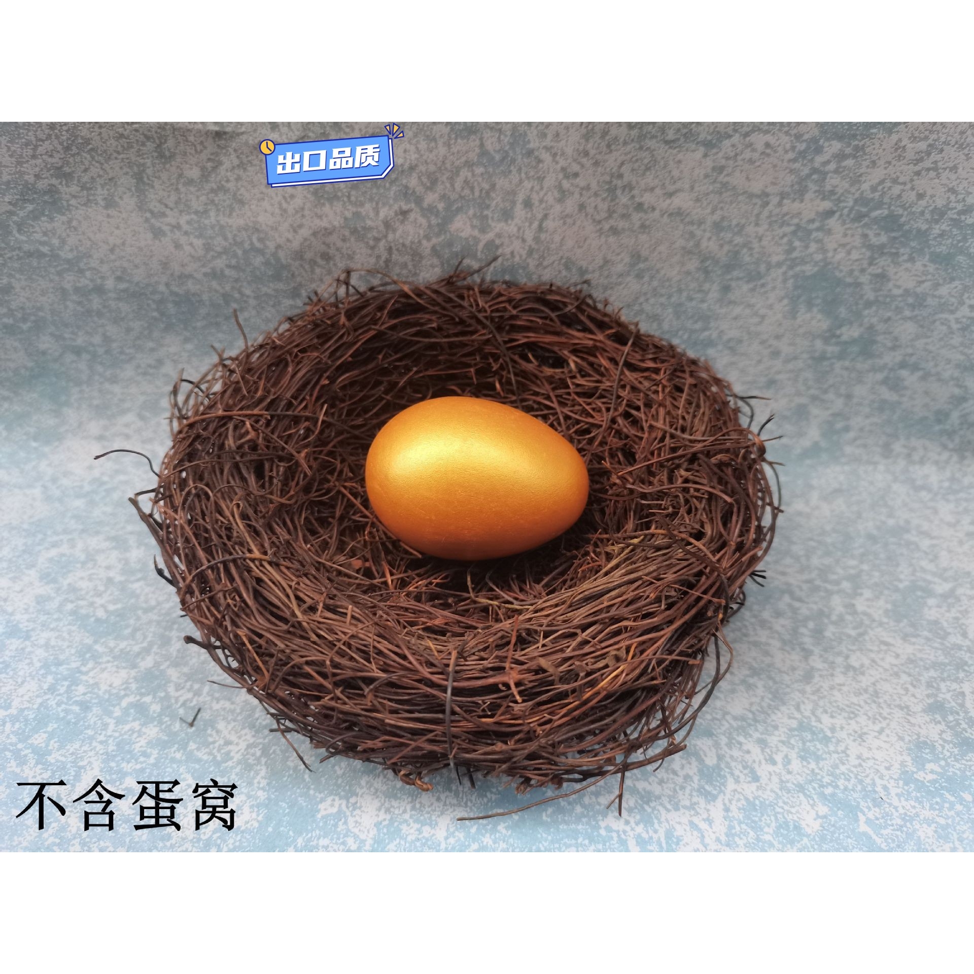 木制仿真食物鸡蛋鸭蛋组儿童过家家彩绘制作品整蛊玩具成本价CE16