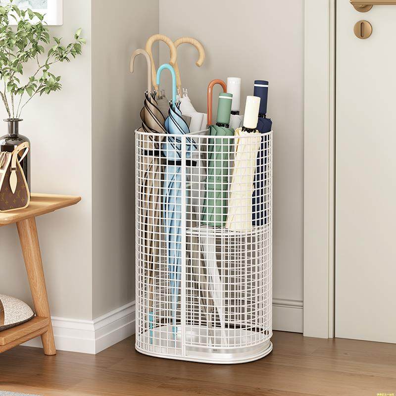 雨伞架门口收纳家用放伞神器商用大容量伞挂架沥水长柄伞架置物架