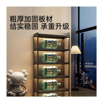 模型展示柜带锁带灯家用防尘压克力透明模型玩具货品展示柜摆件架