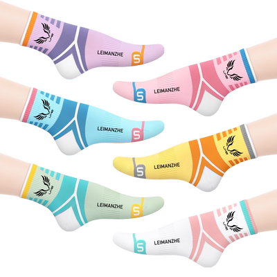 雷曼哲女士中筒袜春秋防臭抗菌潮