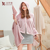 懶人春秋保暖學(xué)生空調(diào)披風(fēng)斗篷