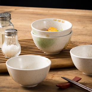 日式 吃饭碗酱料小碗调味碗小吃甜品碗复古高级感 创意小碗家用个性