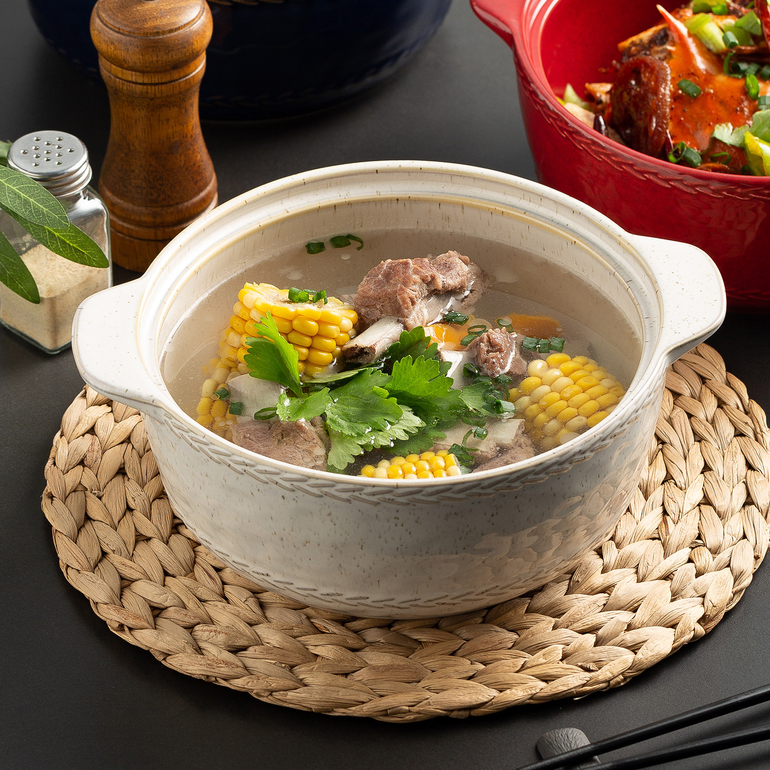 双耳汤碗2025新款大碗陶瓷日式家用酸菜鱼大盆碗大容量碗大号汤碗,餐饮具,盆,淘宝优惠券,粉丝福利购,淘宝优惠卷