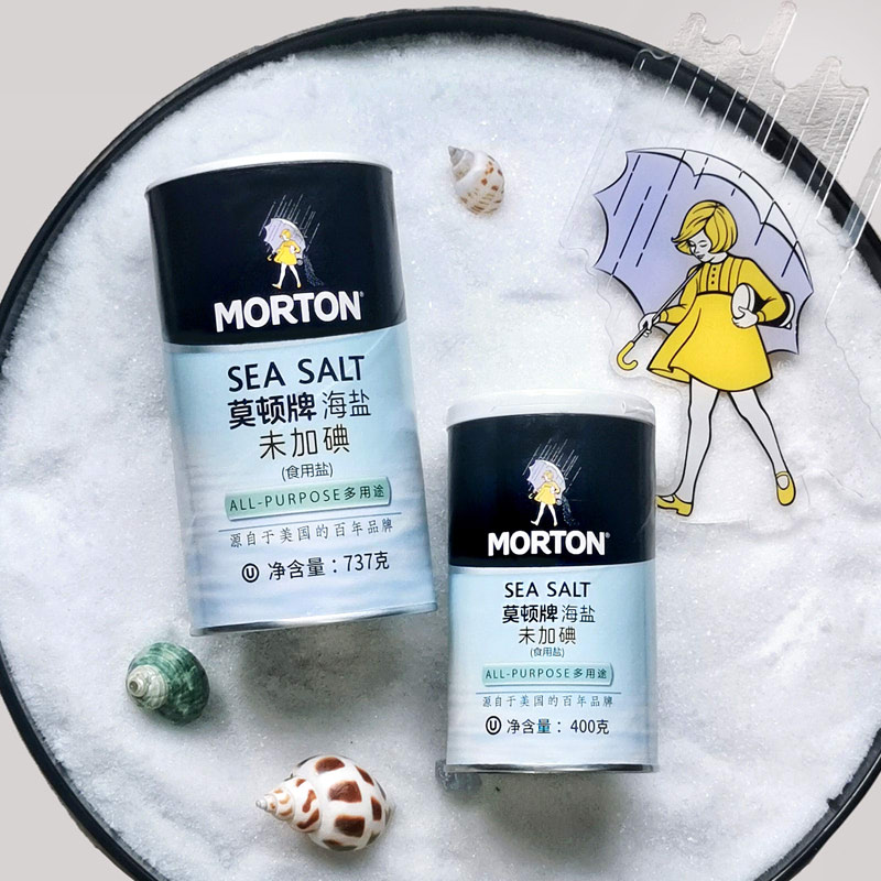 MORTON莫顿食用盐海盐