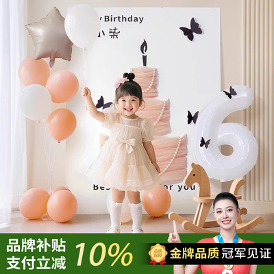 小红书同款【女孩生日场景布置】