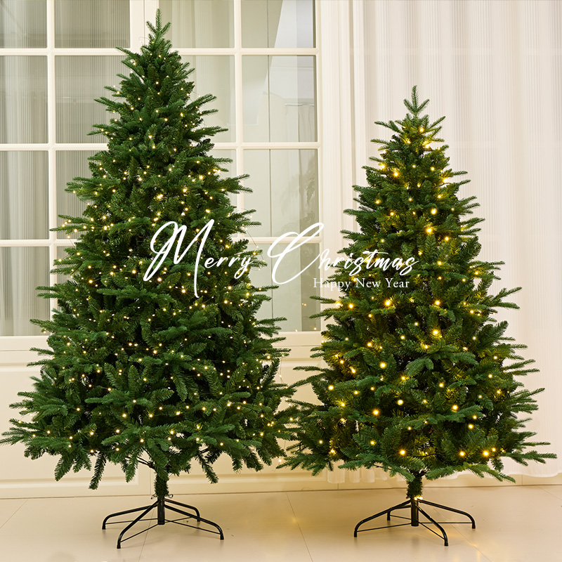 2025新款pe圣诞树自动树