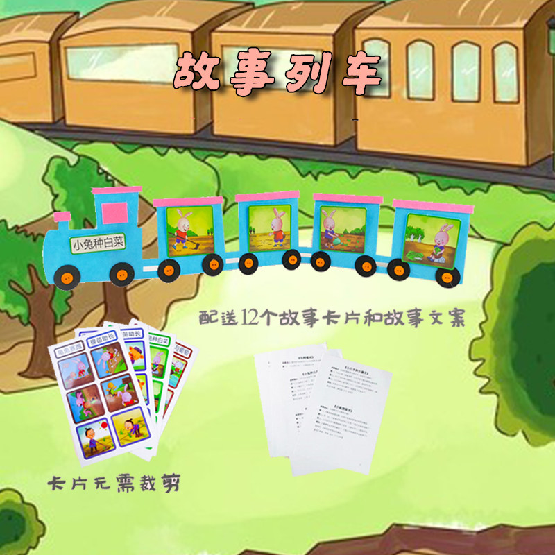 幼儿园小班区域区角活动材料动故其它早教玩具类