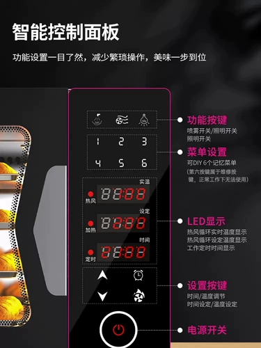 Lechuang горячий воздух циркулирующая духовка, коммерческий большой хлеб с запеченным хлебом, Hapron Pizza Отдельная комната Луна торт магазин ветровой печь