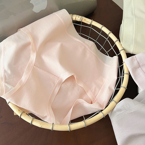 内裤女纯棉抗菌中腰女士三角裤全棉透气女生底裤日系少女无痕裤头