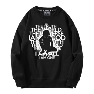 钢之炼金术师动漫瓶中小人周边二次元圆领卫衣春秋冬款男宽松加绒