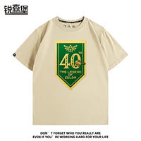 The 40th anniversary of The Legend of Zelda game, the same short-sleeved Ocarina of Time T-shirt, is versatile and loose for men in summer thumbnail 8