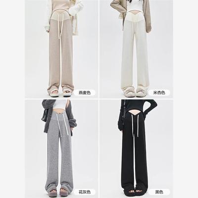 孕妇睡裤不勒肚子春秋孕