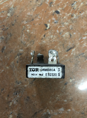 进口拆机36MB60A 1快速整流方桥36A1200V现货4脚