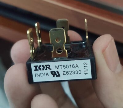 IR MT5016A 进口金脚三相整流桥50A1600V