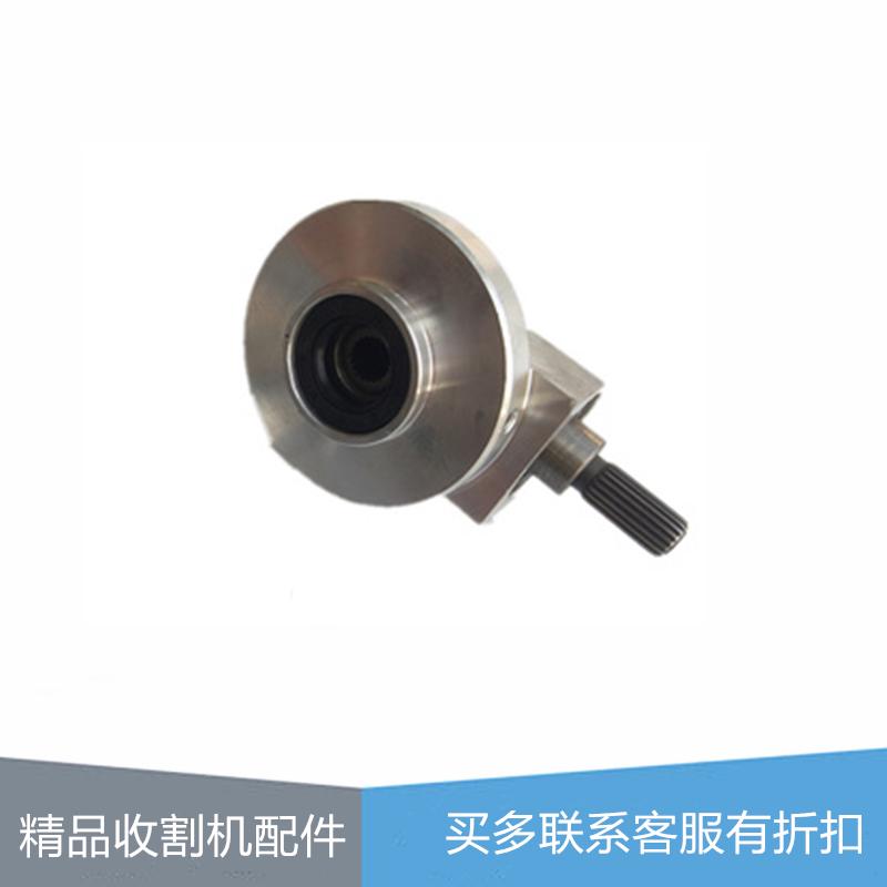沃得锐龙收割机配件二号r搅龙杂余齿轮箱总成伞齿轮输入轴油封轴