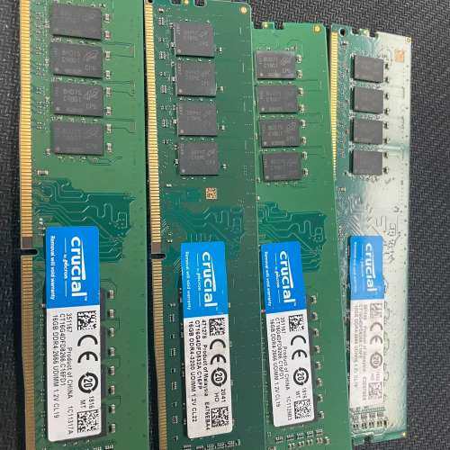 议价原厂英睿达16g ddr4 2666 3200台式机内存