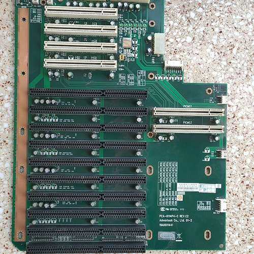 议价研华 工控机底板 pca-6114p4-c拆机板