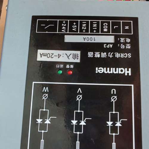 议价汉美SCR电力调整器AP3型号，4-20mA输入，100A电