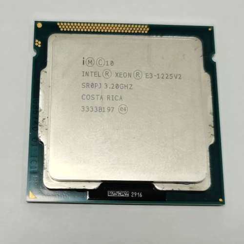 议价至强E3-1225V2，1155针脚，22纳米工艺，核显正常