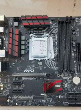 议价微星B150M NIGHT ELF