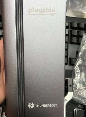 议价原装Plugable雷电3扩展坞tbt3-udz 4K60h