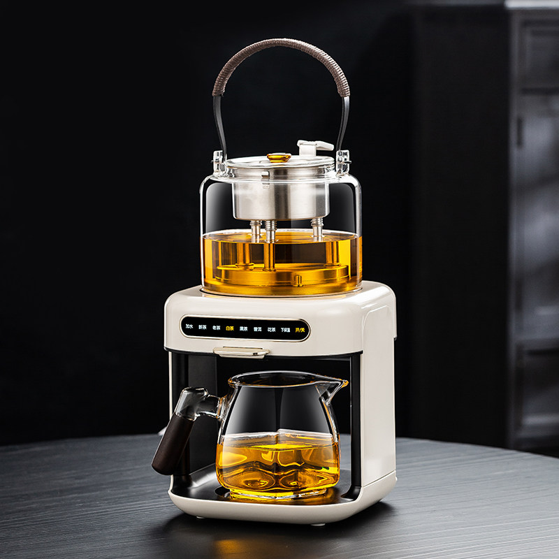 蒸汽喷淋式煮茶器黑茶全自动家用茶饮机新款多功能自动上水煮茶壶